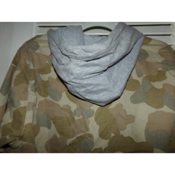 Vintage Airwalk Button front camo jacket w hood size M Excellent - Picture 4 of 4